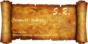 Somodi Robin névjegykártya